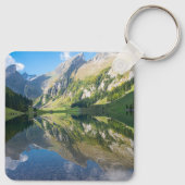 水 |スイス湖アルプス(スイス) キーホルダー (裏面)