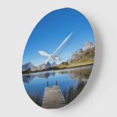水 |スイス・ライ・ダ・ヴォンス ラージ壁時計 (傾斜)