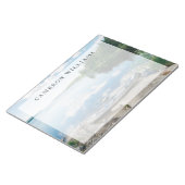 水 |スウェーデンの湖でカヌー ノートパッド (アングル)