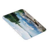 水 |スウェーデンの湖でカヌー マグネット (右側)