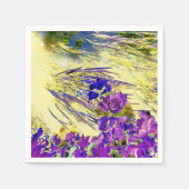 水 スタンダードカクテルナプキン (正面)