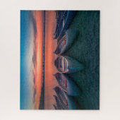 水 |セントルイス・ミズーリ湾 ジグソーパズル (縦)