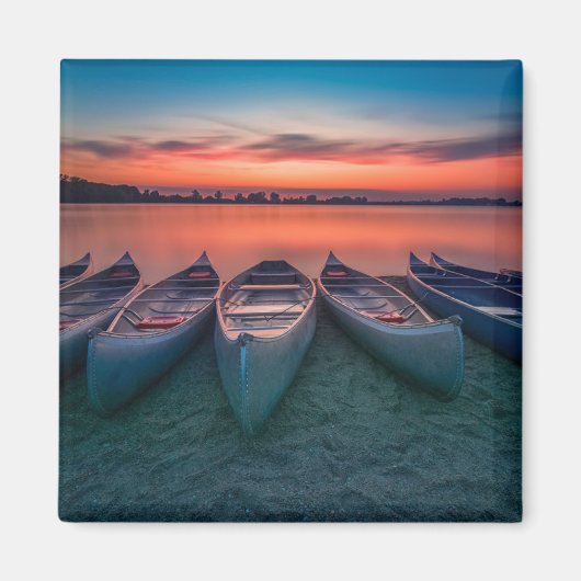 水 |セントルイス・ミズーリ湾 マグネット (正面)