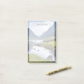 水 |ダンローイ郡ケリー・アイルランドのギャップ ポストイット (デスク上)