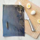 水 |バナーピーク千島湖 キッチンタオル (四つ折り)