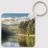 水 |パング湖とパインの森タイ キーホルダー (裏面)