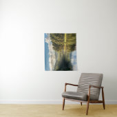 水 |パング湖とパインの森タイ タペストリー (インサイチュ)