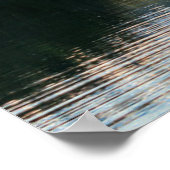 水 |パング湖とパインの森タイ ポスター (角)