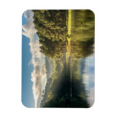 水 |パング湖とパインの森タイ マグネット (縦)