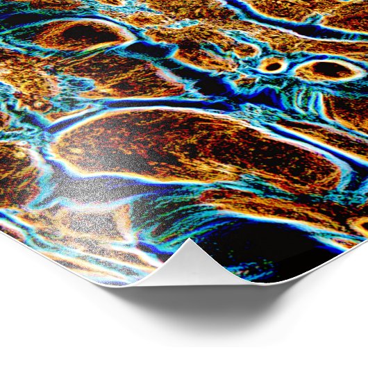 水 フォトプリント            (角)