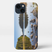 水 |ブルガリア、ロドープ山脈 iPhoneケース (裏面)