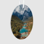 水 |ブルームーンレイク中国 オーナメント (正面)