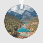 水 |ブルームーンレイク中国 オーナメント (裏面)