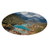 水 |ブルームーンレイク中国 カッティングボード (角)