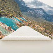 水 |ブルームーンレイク中国 シェルパブランケット (3/4)