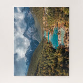 水 |ブルームーンレイク中国 ジグソーパズル (縦)