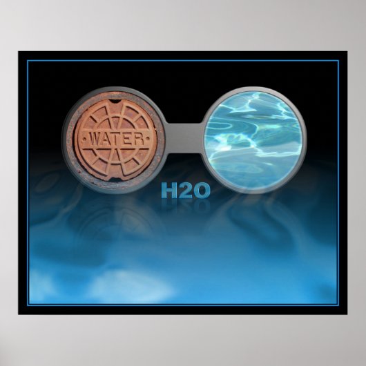水 ポスター (正面)