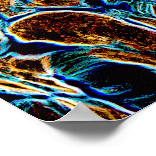 水 ポスター (角)