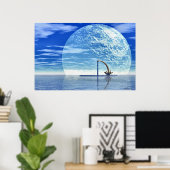 水 ポスター (ホームオフィス)