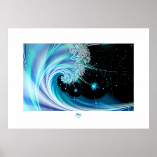 水 ポスター (正面)