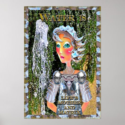 水（ポスター） ポスター (正面)