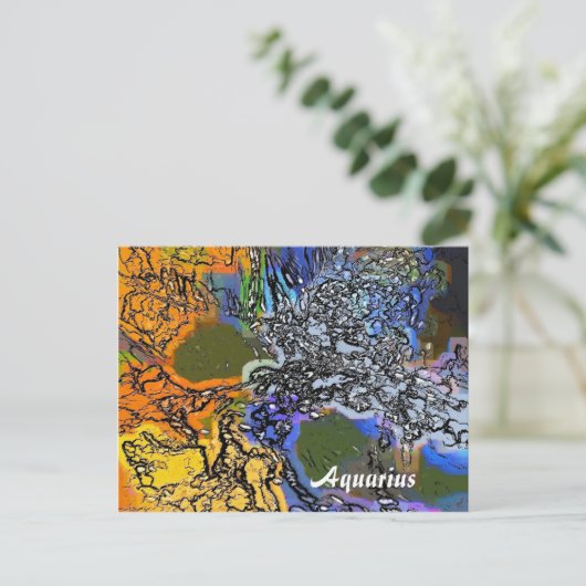 水 ポストカード (スタンド正面)