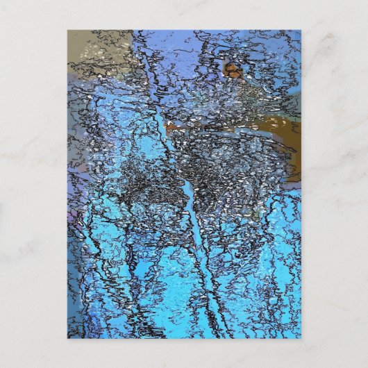 水 ポストカード (正面)