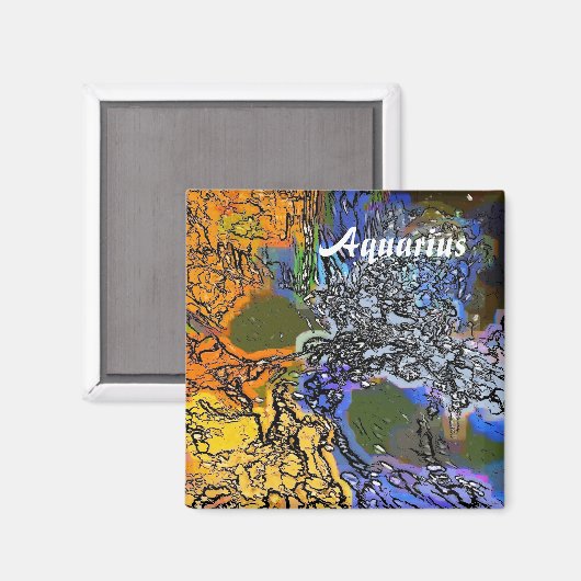 水 マグネット (正面/裏面)