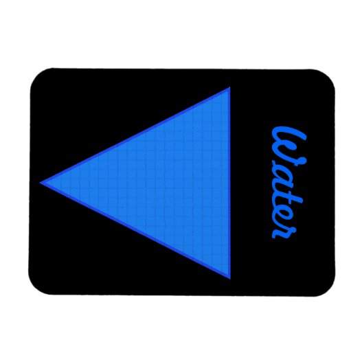 水 マグネット (横)