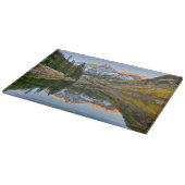 水 |マルーンベルズレイク《植物》アスペンツリー カッティングボード (角)