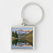 水 |マルーンベルズレイク《植物》アスペンツリー キーホルダー (正面)