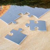 水 |マルーンベルズレイク《植物》アスペンツリー ジグソーパズル (側面)