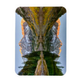 水 |マルーンベルズレイク《植物》アスペンツリー マグネット (縦)