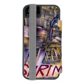 水。ミステ生まれリーミート,イスラエル INCIPIO iPhoneウォレットケース (フォリオ裏面)