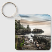 水 |ミネソタ州，スーペリアグランドマレ湖 キーホルダー (正面)