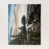 水 |ミネソタ州,スーペリアグランドマレ湖 ジグソーパズル (縦)