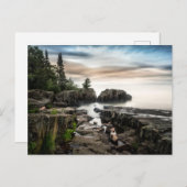 水 |ミネソタ州，スーペリアグランドマレ湖 ポストカード (正面/裏面)