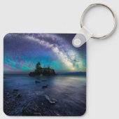 水 |ミネソタ湖 キーホルダー (裏面)