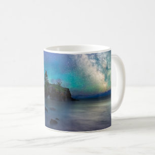 水 ミネソタ湖 コーヒーマグカップ