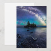 水 |ミネソタ湖 サンキューカード (正面/裏面)