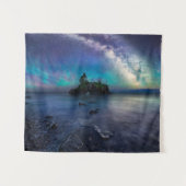 水 |ミネソタ湖 タペストリー (正面(横))