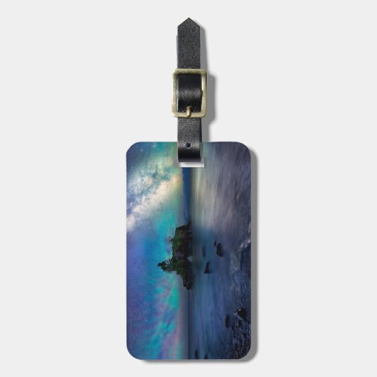 水 |ミネソタ湖 ラゲッジタグ (正面縦)