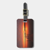 水 |ミネソタ，ミネソタ湖 ラゲッジタグ (正面縦)