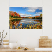 水 |メイベル・レイク・カナダ ポスター (キッチン)