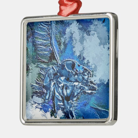 水 メタルオーナメント (左)