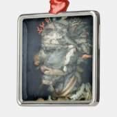 水、 メタルオーナメント (左)