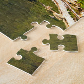 水 |モレーヌ湖（カナダ） ジグソーパズル (側面)