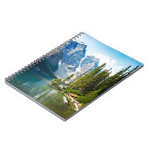 水 |モレーヌ湖（カナダ） ノートブック (左側)