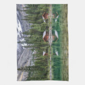 水 |ヨホ国立公園カナダ キッチンタオル (縦)