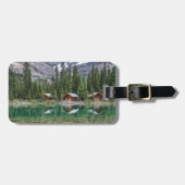 水 |ヨホ国立公園カナダ ラゲッジタグ (正面横)